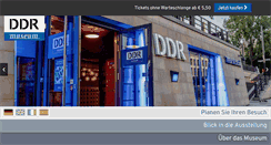 Desktop Screenshot of ddr-museum.de
